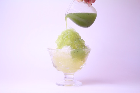 ほろよいかき氷ガーデン