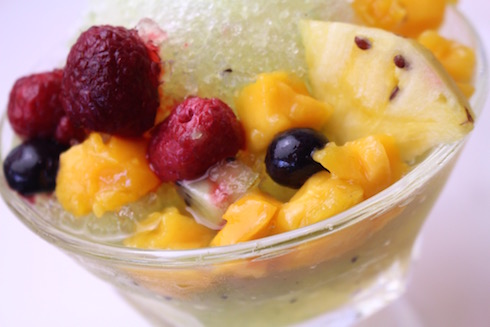 ほろよいかき氷ガーデン