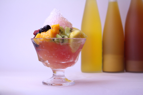 ほろよいかき氷ガーデン