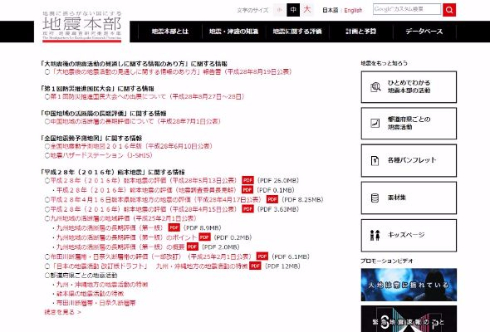 地震 余震 熊本地震 発表