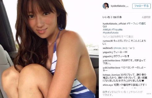 深田恭子　水着