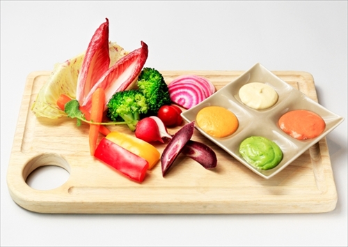 キユーピーとヤサイな仲間たちカフェ