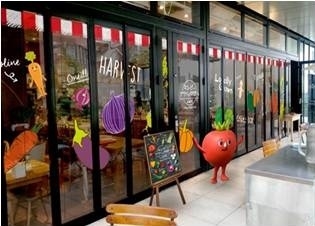 キユーピーとヤサイな仲間たちカフェ