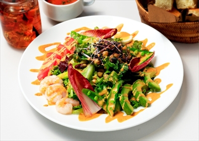 キユーピーとヤサイな仲間たちカフェ