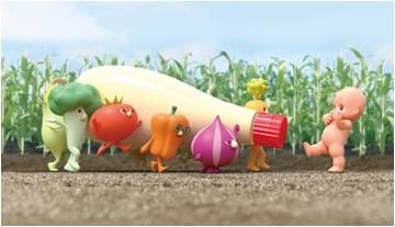 キユーピーとヤサイな仲間たちカフェ