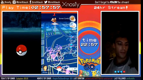 ポケモン24時間で100万EXP