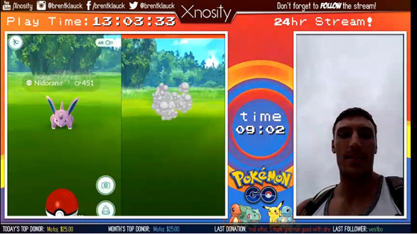 ポケモン24時間で100万EXP