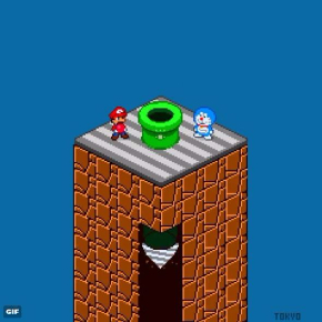 リオ五輪 ドット絵 動画 マリオ 安部マリオ 再現