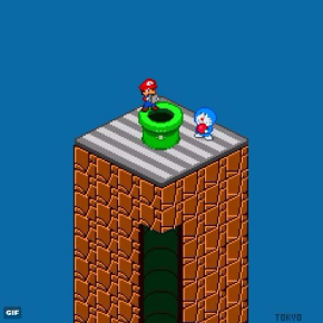 リオ五輪 ドット絵 動画 マリオ 安部マリオ 再現