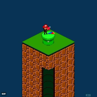 リオ五輪 ドット絵 動画 マリオ 安部マリオ 再現