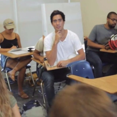 授業 居眠り サボり 方法 写真