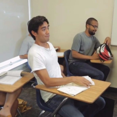 授業 居眠り サボり 方法 写真