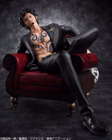 トラファルガー・ロー フィギュア 椅子 S.O.C