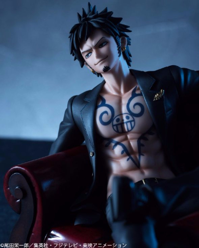 トラファルガー・ロー フィギュア 椅子 S.O.C