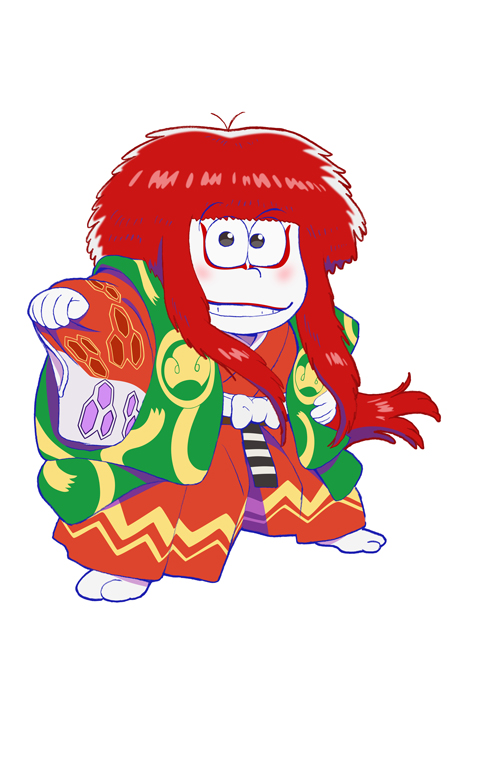 「おそ松さん×歌舞伎」 おそ松 仔獅子の精