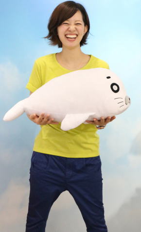 少年アシベ・ゴマちゃんの実物大ぬいぐるみ！ 「ほぼ1/1ゴマ