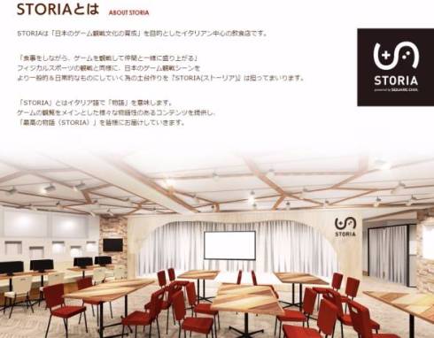 ストーリア　ゲーム　観戦　スクエニ