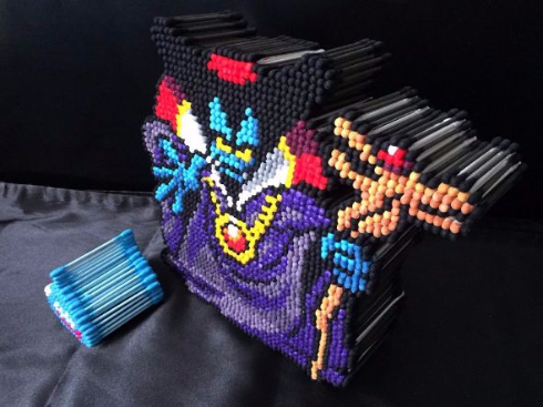 ドラクエ 綿棒 りゅうおう アート 30周年