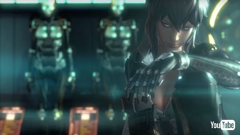 「攻殻機動隊S.A.C. ONLINE」 ティーザーPV ムービー 草薙素子 アップ