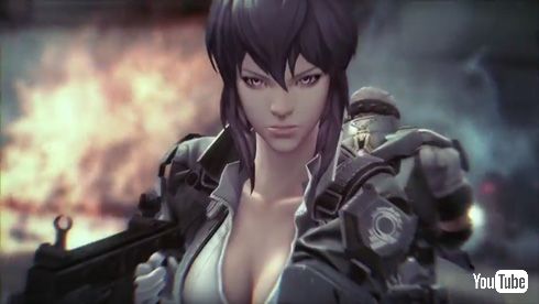 「攻殻機動隊S.A.C. ONLINE」 ティーザーPV ゲーム中 草薙素子