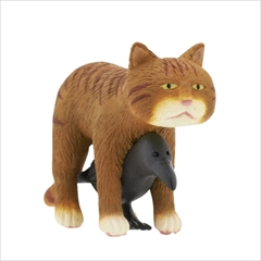 なかよし動物シリーズ　猫とカラス