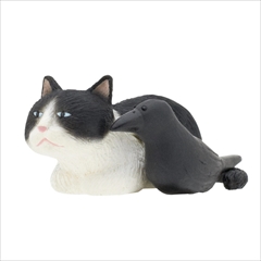 なかよし動物シリーズ　猫とカラス