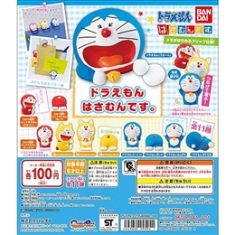 ドラえもんはさむんです。　クリップ仕様のガシャポン新シリーズが登場