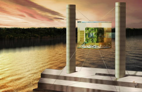 空中レストラン