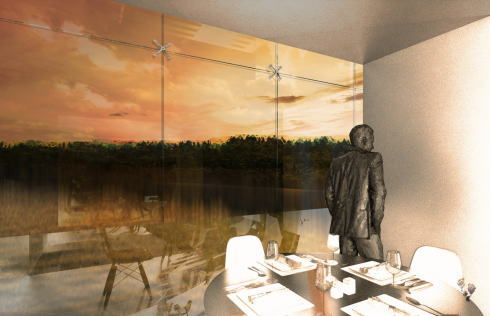 空中レストラン