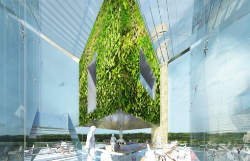 空中レストラン