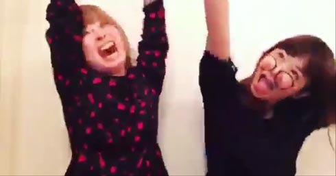 きゃりーぱみゅぱみゅ まこみなダンス 叫び