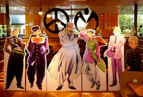ジョジョ第4部コラボカフェ