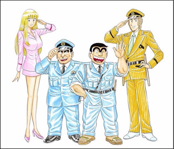 こち亀展、こち亀のメインキャラ達