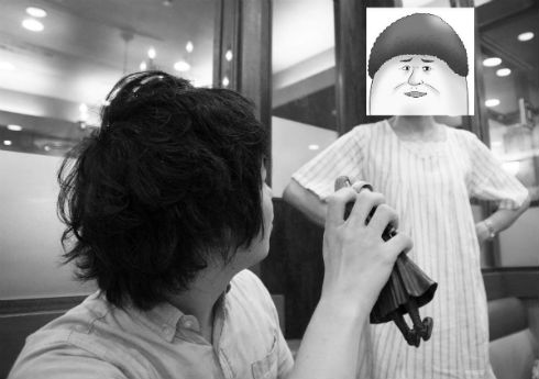 やしろあずき先生と母親
