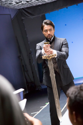 山田孝之 PS4 CM撮影