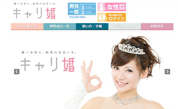 キャリ婚