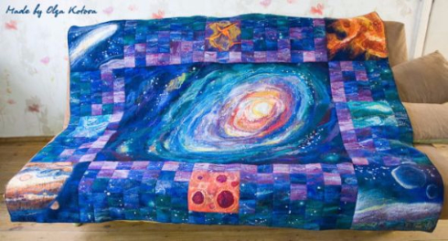 ブランケット「宇宙」