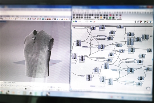 3Dプリントニット「AMIMONO」