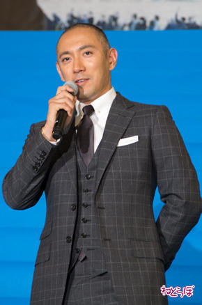 ハドソン川の奇跡 ジャパンプレミア 市川海老蔵