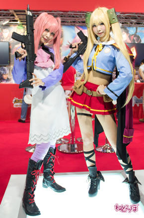 6waves コンパニオン コスプレ アサルトライフル