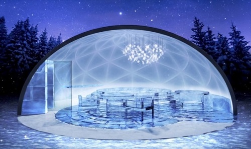 氷のホテル