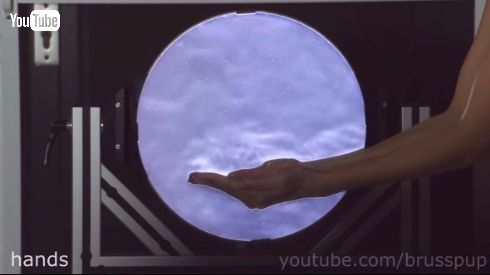 実験 動画 シュリーレン 空気