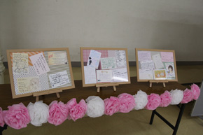 「サンキュー!未祐ちゃん」展示 メッセージ 全体