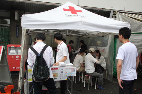 「サンキュー!未祐ちゃん」献血バス