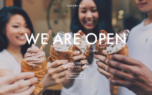 たい焼き アイス TAIYAKI NYC アメリカ