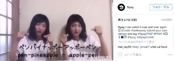 ピコ太郎とまこみな