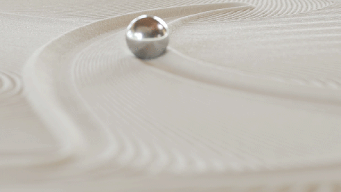 Sisyphus クラウドファンディング ボール 砂 テーブル 枯山水