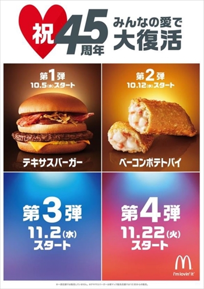 テキサスバーガー＆ベーコンポテトパイ