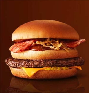 テキサスバーガー＆ベーコンポテトパイ