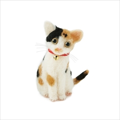 ニードルフェルトにゃんこ